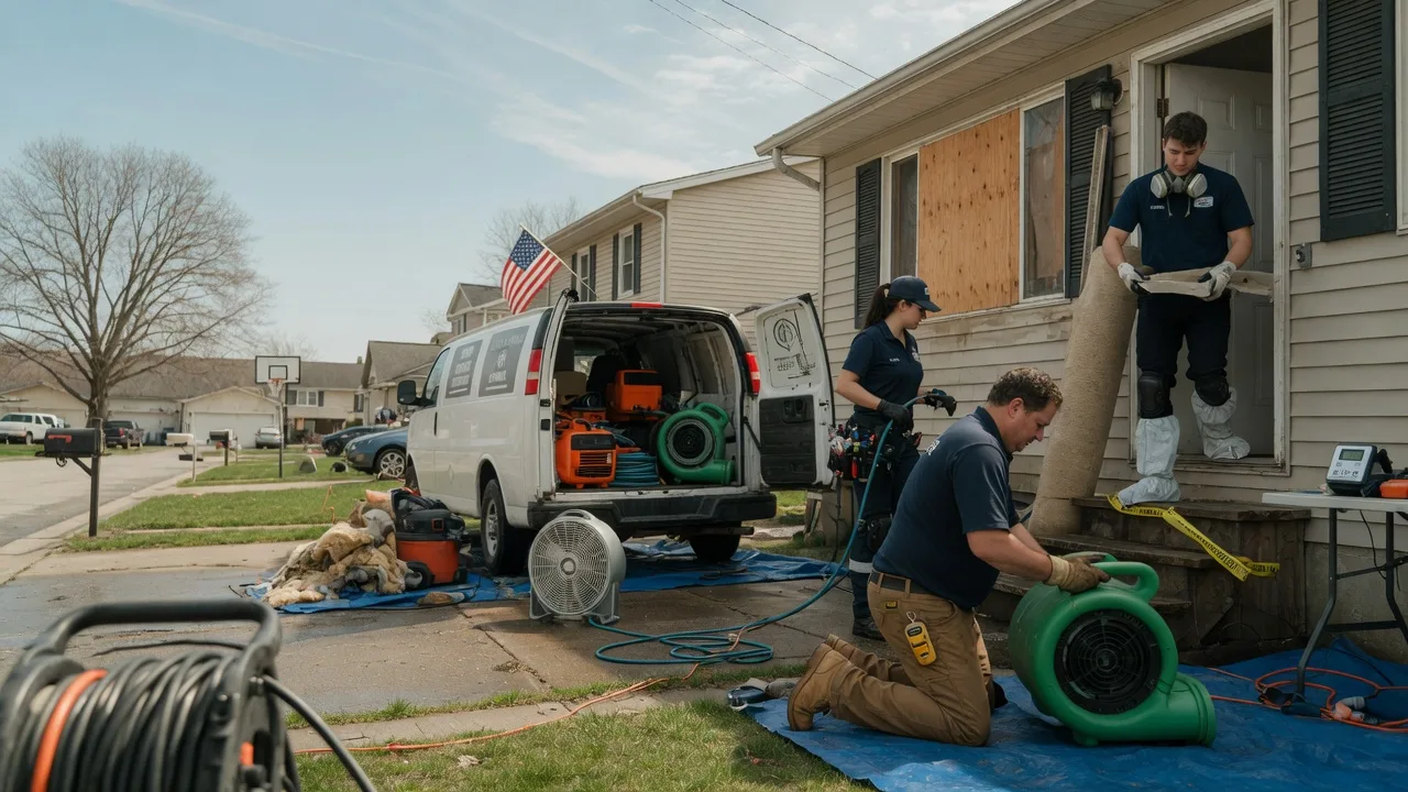 Water Damage Restoration in Tower City, PA near me